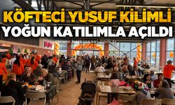 Köfteci Yusuf Kilimli yoğun katılımla açıldı