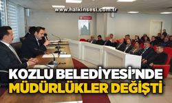 Kozlu Belediyesi’nde müdürlükler yeniden düzenlendi