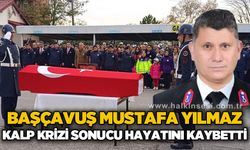 Kalbine yenik düşen jandarma personeli Mustafa Yılmaz son görev