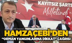 Tarık Hamzaçebi'den "orman yangınlarına dikkat" çağrısı