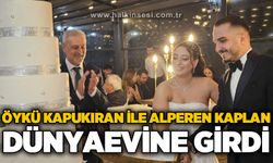 Öykü Kapukıran ile Alperen Kaplan dünyaevine girdi