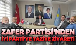 Zafer Partisi'nden İYİ Parti'ye taziye ziyareti