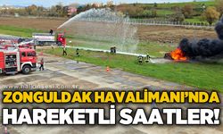 Zonguldak Havalimanı'nda hareketli saatler!