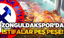 Zonguldakspor'da istifalar peş peşe!