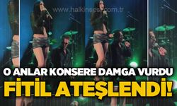 O anlar konsere damga vurdu: Fitil ateşlendi!