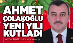 Ahmet Çolakoğlu yeni yılı kutladı