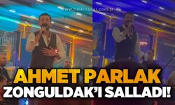 Ahmet Parlak şarkılarıyla Zonguldak'ı salladı