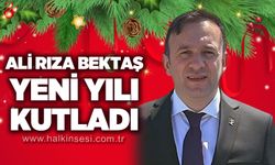Ali Rıza Bektaş yeni yılı kutladı