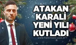 Atakan Karali yeni yılı kutladı