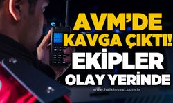 AVM'de iki grup arasında kavga!