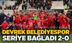 Devrek Belediyespor seriye bağladı...2-0