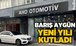 Barış Aygün yeni yılı kutladı