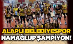 Alaplı Belediyespor namağlup şampiyon!