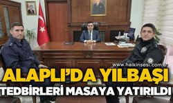 Yılbaşı tedbirleri Alaplı’da masaya yatırıldı