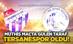 Müthiş maçta gülen taraf Tersanespor oldu!