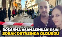 Boşanma aşamasındaki eşini sokak ortasında ö*dürdü
