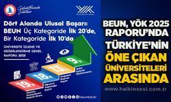 BEUN, YÖK 2025 Raporu’nda Türkiye’nin öne çıkan üniversiteleri arasında