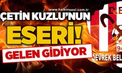 Çetin Kuzlu’nun eseri… Gelen gidiyor!