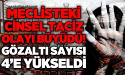 Meclis'teki cinsel taciz iddiasına ilişkin 4 şüpheli daha gözaltına alındı