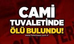Yaşlı adam cami tuvaletinde ölü bulundu