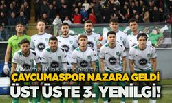 Çaycumaspor nazara geldi… Üst üste 3. yenilgi!