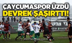 Çaycumaspor üzdü, Devrek şaşırttı!