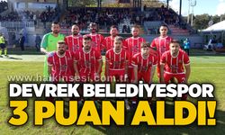 Devrek Belediyespor 3 puan aldı!..