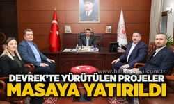 Devrek’te Yürütülen Projeler Masaya Yatırıldı