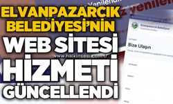 Elvanpazarcık Belediyesi'nin Web Sitesi güncellendi