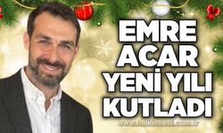 Emre Acar yeni yılı kutladı