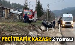 Feci trafik kazası: 2 yaralı