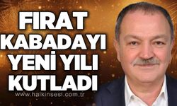 Fırat Kabadayı yeni yılı kutladı