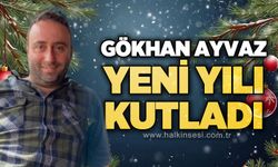 Gökhan Ayvaz yeni yılı kutladı