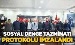 Sosyal denge tazminatı protokolü imzalandı