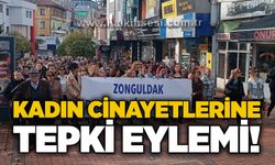 Kadın cinayetlerine tepki eylemi!