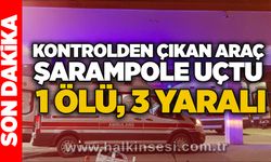 Kontrolden Çıkan Araç Şarampole Uçtu: 1 Ölü, 3 Yaralı