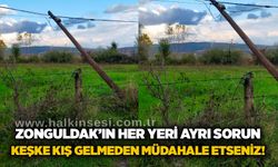 Zonguldak’ın her yeri ayrı sorun: Keşke kış gelmeden müdahale etseniz!