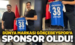 Dünya markası Gökçebeyspor’a sponsor oldu!