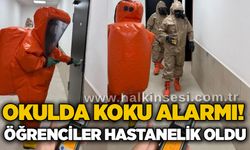Okulda koku alarmı! Öğrenciler hastanelik oldu
