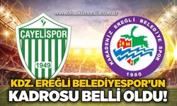 Kdz. Ereğli Belediyespor’un kadrosu belli oldu!