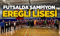 Futsalda şampiyon Ereğli Lisesi…