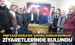 MHP’liler Kozlu’da “Hayırlı Günler Komşum” ziyaretlerinde bulundu