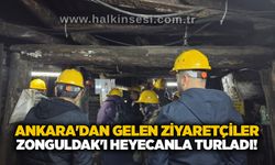 Ankara'dan gelen ziyaretçiler Zonguldak'ı heyecanla turladı!