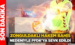 Zonguldaklı hakem bahis nedeniyle PFDK'ya sevk edildi...