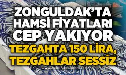 Hamsi Zonguldak’ta cep yakıyor: Tezgahta 150 Lira, tezgahlar sessiz