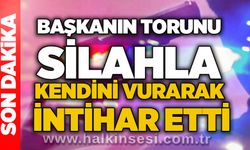 Başkanın torunu silahla kendini vurarak intihar etti