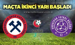 Zonguldakspor maçı başladı…
