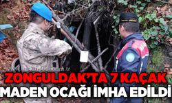 Zonguldak’ta 7 kaçak maden ocağı imha edildi