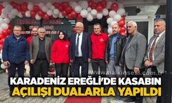 Karadeniz Ereğli'de kasabın açılışı dualarla yapıldı