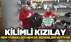 Kilimli Kızılay Şubesi hem yürekleri hem de bedenleri ısıtıyor